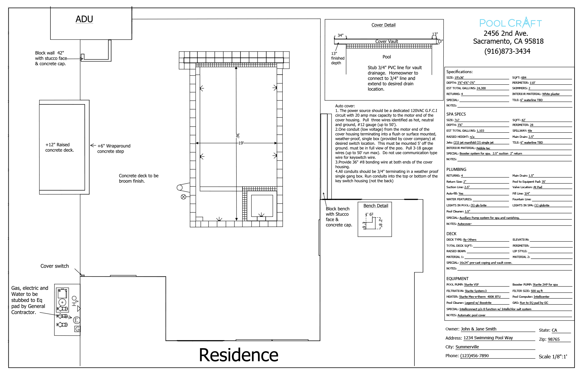 swimming pool permit cost